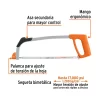 Marco de segueta 12 pulgadas Truper caracteristicas