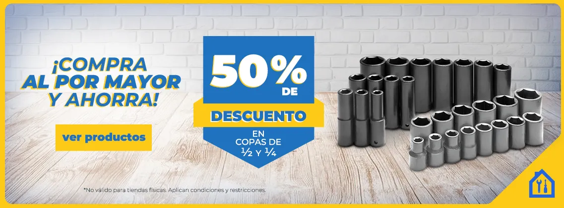 descuento de copas cuadrante de 1/2 y 1/4
