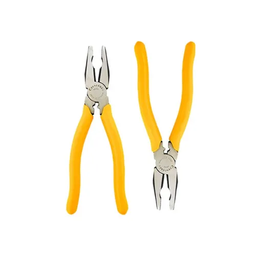 Pinza Alicate Universal 8 pulgadas Al Por Mayor con mango cubierto de goma amarilla