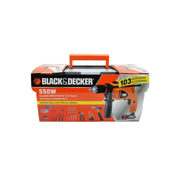 juego de herramientas con taladros blackandecker