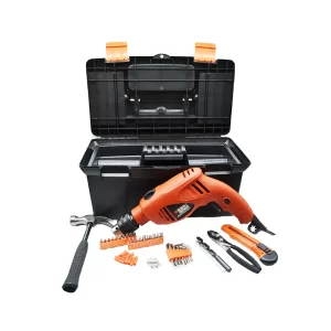 juego de herramientas black&decker con taladro 650w