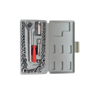 juego de copas milimetricas y pulgadas con ratchet