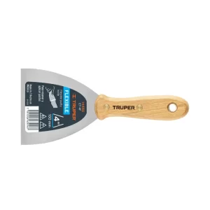 Espatula flexible con mango de madera Truper