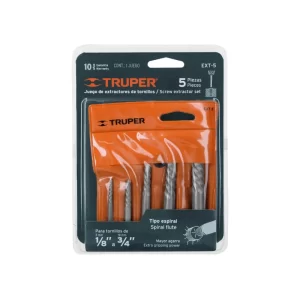 Extractor de tornillos truper 14512