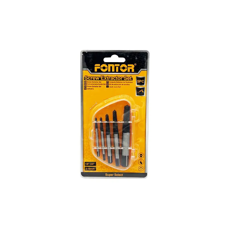 extractor de tornillos en juego